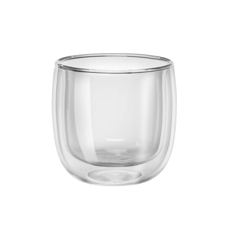 ZWILLING Sorrento Double-Wall Glass Tea Cup Set - Clear - 4-pc