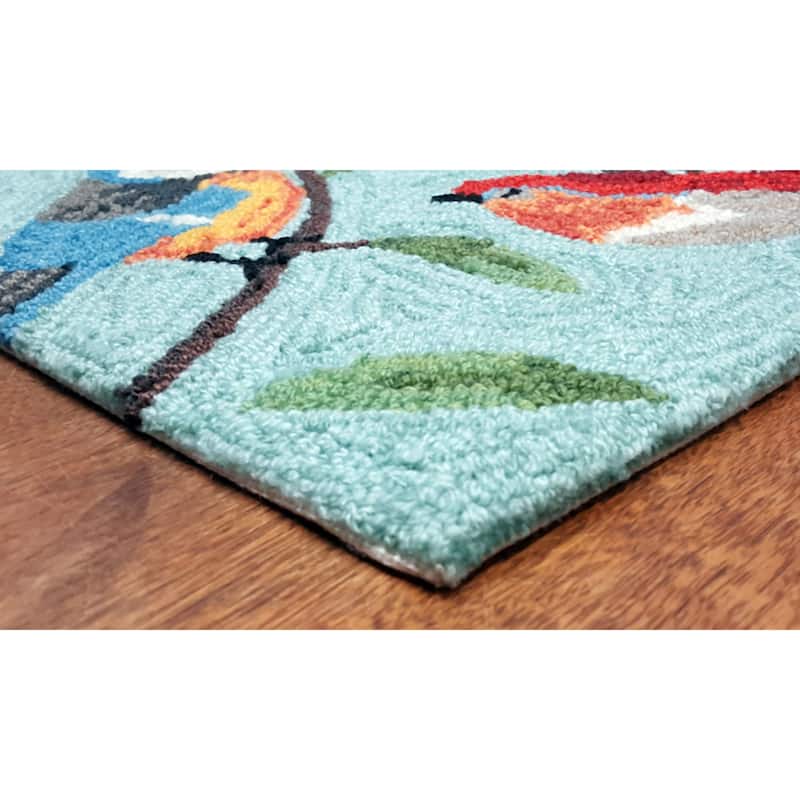 Liora Manne Ravella Birds On Branches Indoor/Outdoor Rug