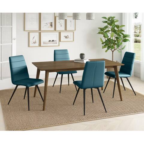 Carson Carrington Dattolo 5 piece Dining Table and Linen Upholstered