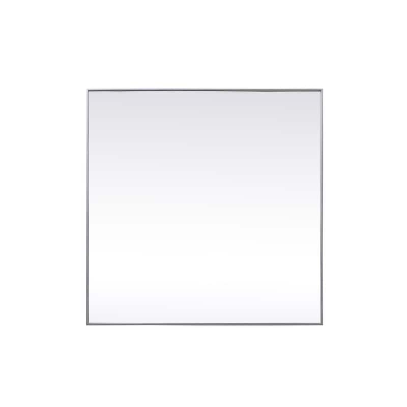 Indigo Home Metal Frame Square Mirror 48 inch
