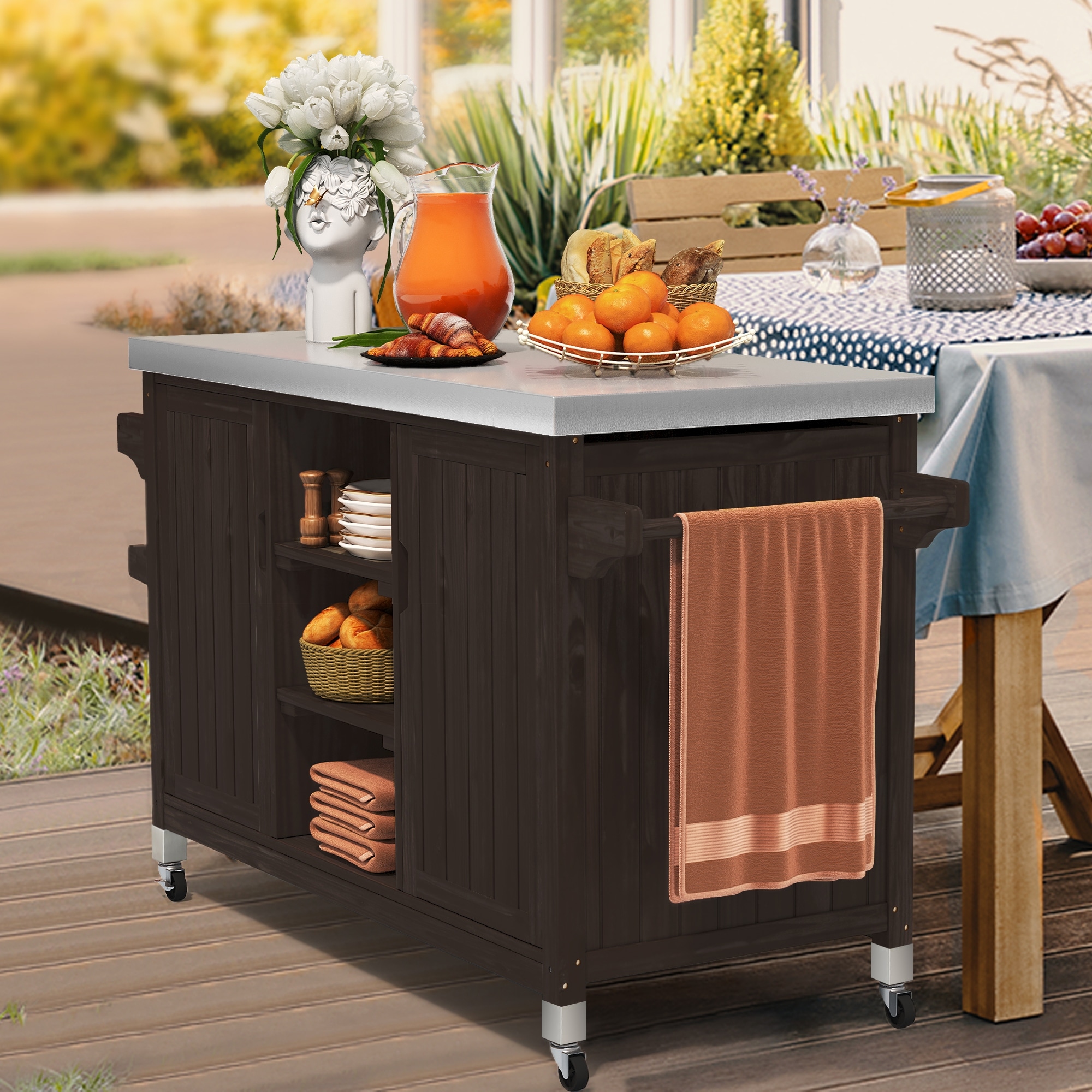 Bbq table outdoor new arrivals