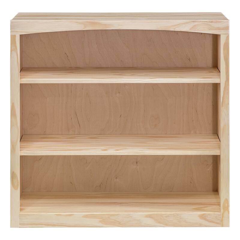 Arch+Haven Solid Wood Bookcase 36 x 36