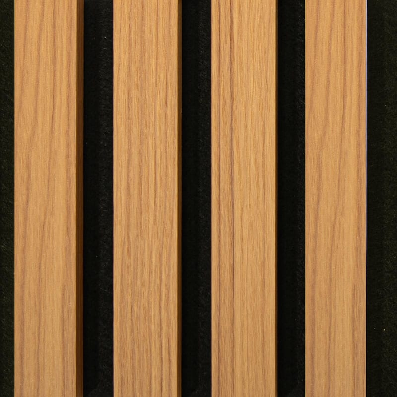 Art3d Flex Acoustic 3D Wall Panel 95.3"x23.8" Teak