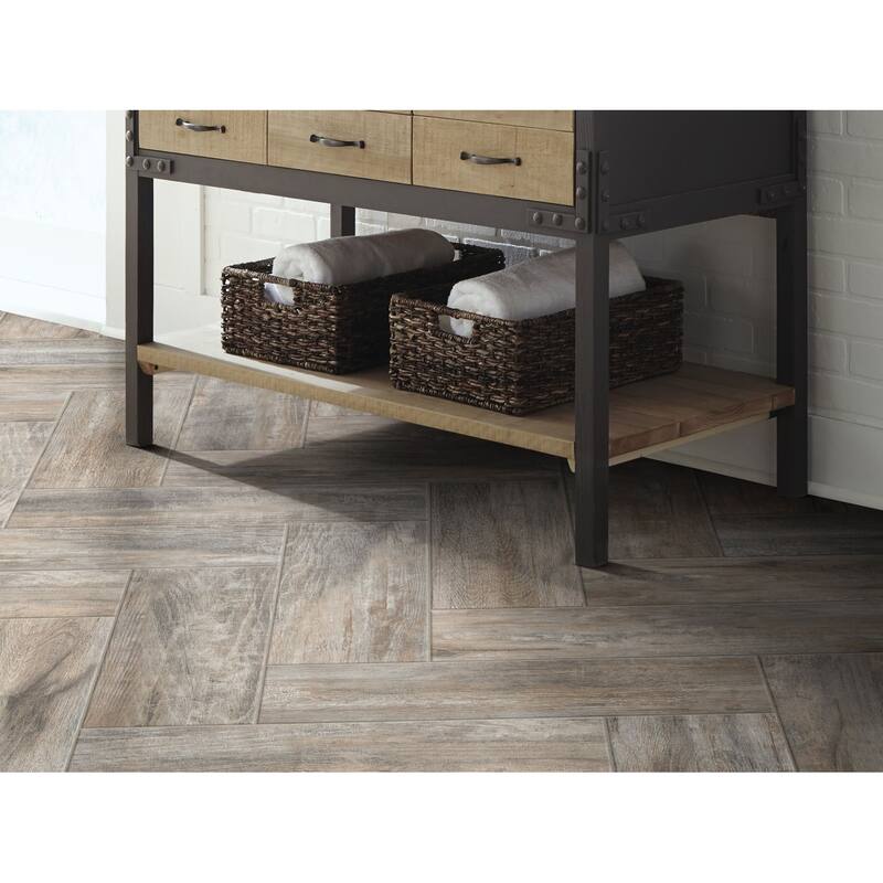 Shaw Olympia - 7" x 22" Rectangle Floor and Wall Tile - Wood Visual -