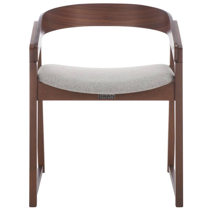SAFAVIEH Couture Hildabryna Dining Chair (Set of 2) - 21"W x 21"D x 26"H