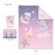 preview thumbnail 8 of 6, Bedtime Originals Tiny Dancer 3-Piece Ballet Baby Crib Bedding Set - Elephant