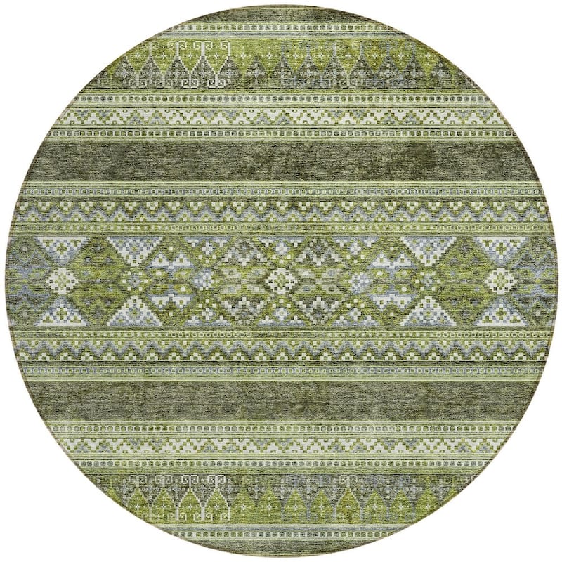 HomeRoots Southwestern Transitional Rectangle Outdoor Rug