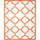 preview thumbnail 10 of 104, SAFAVIEH Amherst Blanch Modern Rug 8' x 10' - Beige/Orange - Rectangle