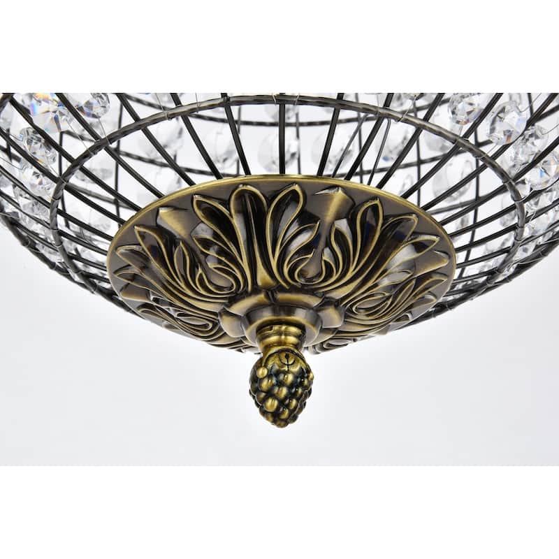 Ivy Court 1-Light 12 Inch Antique Bronze Pendant