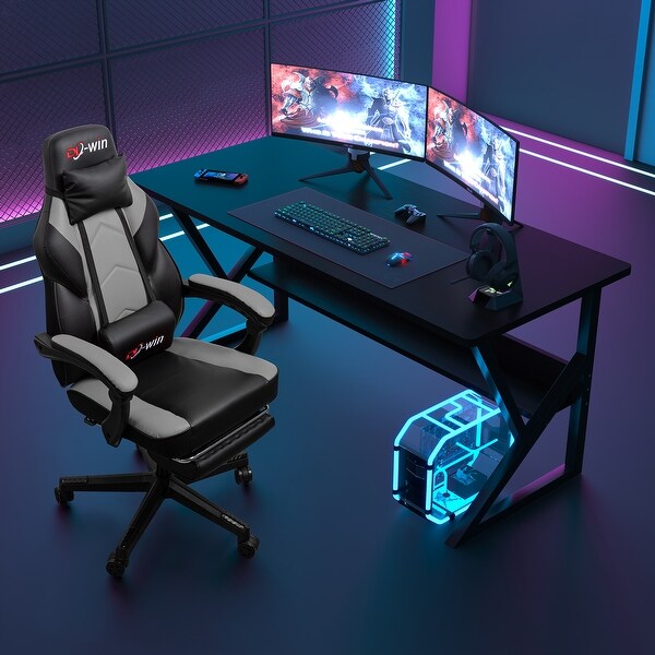 超安い品質 Futzca Gaming Chair PU Leather Office Chair with Headrest ジャケット・アウター