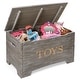 preview thumbnail 7 of 24, Solid Wood Rustic Toy Box