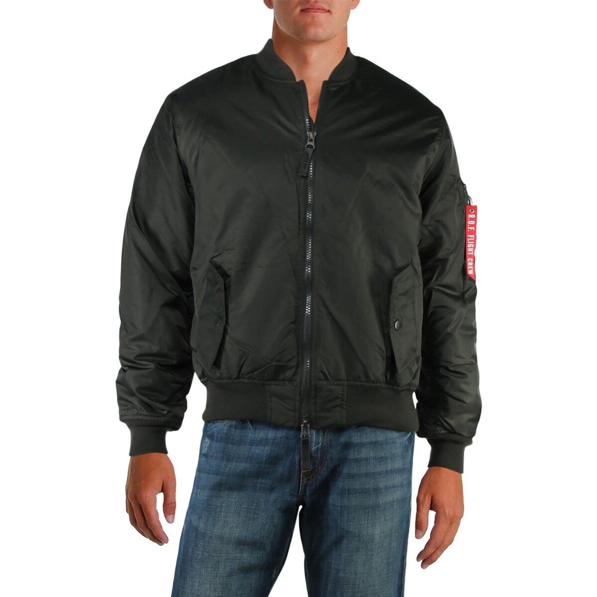 Shop Ring Of Fire Mens Bomber Jacket Winter Warm M Overstock