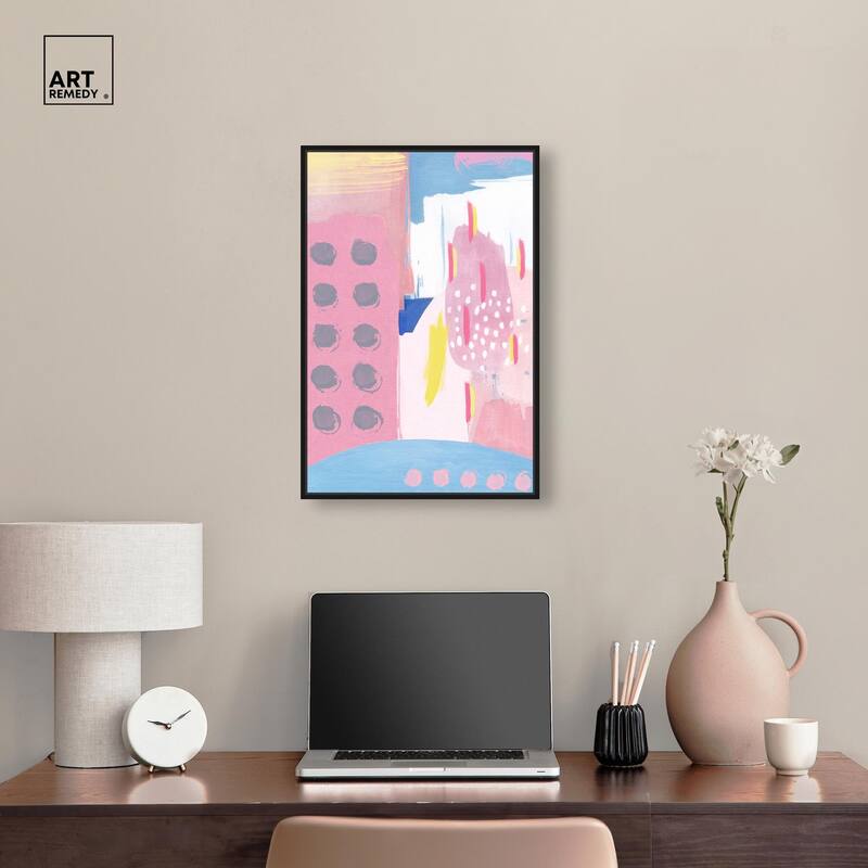 Doll Memories - Pretty blue Canvas by Art Remedy