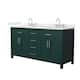 Option Green / Giotto Quartz Top / Brushed Nickel