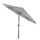 preview thumbnail 53 of 142, Holme 9-foot Steel Market Patio Umbrella with Tilt-and-Crank