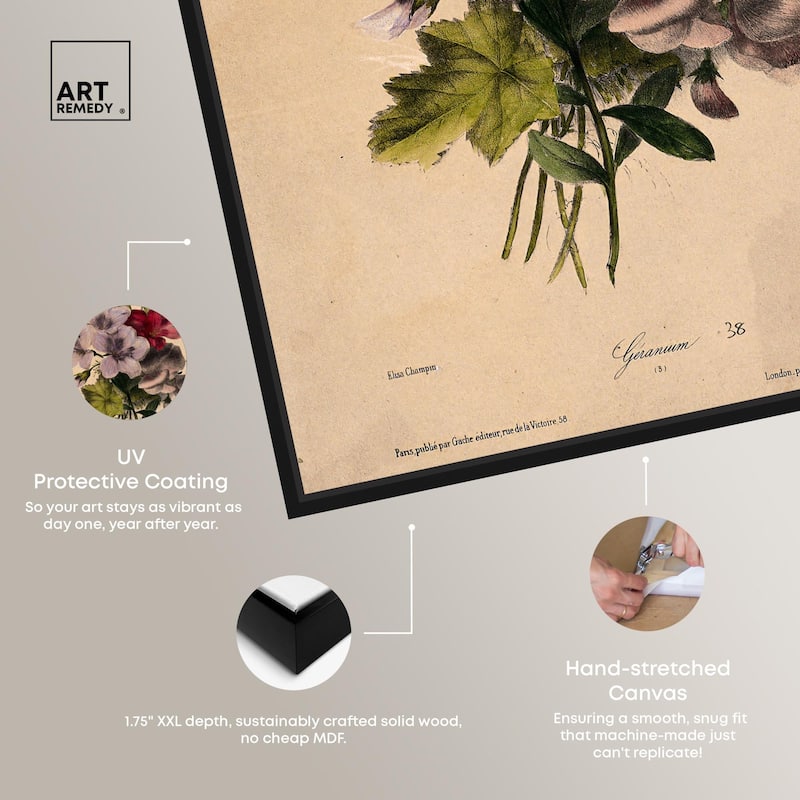 Elisa's Blooms Canvas by Art Remedy