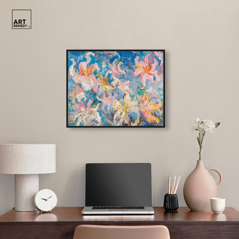 Pastel Riot I Canvas by Art Remedy