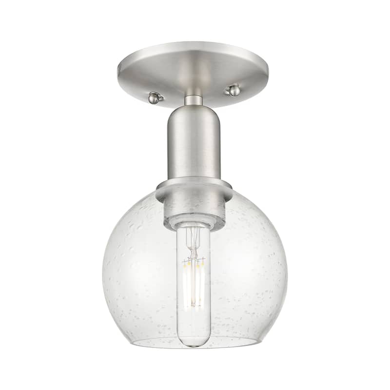 Innovations Lighting Endless Possibilities Arcadia - Athens - 1 Light 6" Semi-Flush Mount