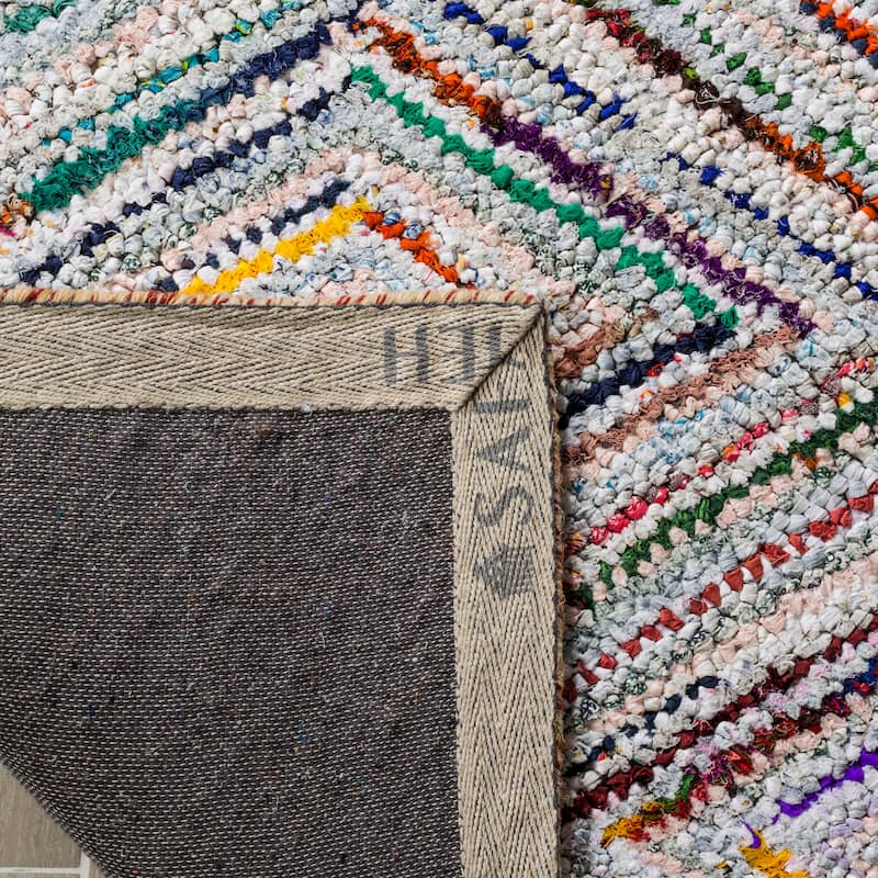 SAFAVIEH Handmade Nantucket Bengusu Contemporary Cotton Rug