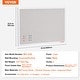 preview thumbnail 69 of 67, White/Enclosed/Large Cork Board Monthly Calendar Whiteboard & Cork Board Combo