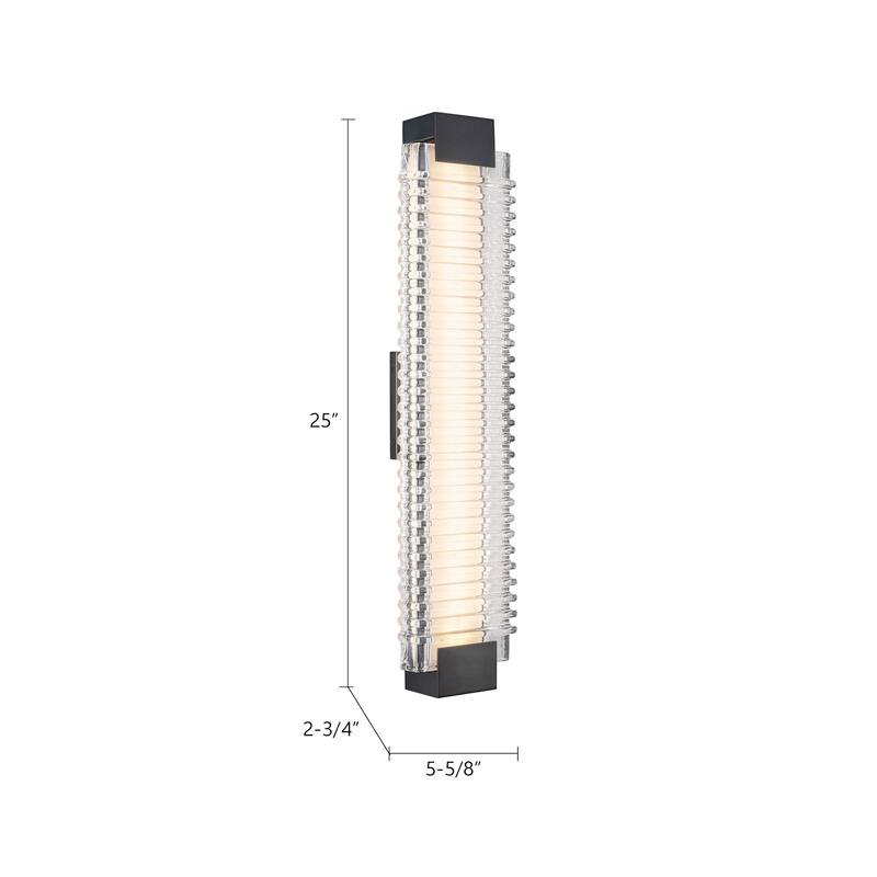 Alora Lighting WV374225 Alai 25" Tall 2700K LED Bathroom Sconce