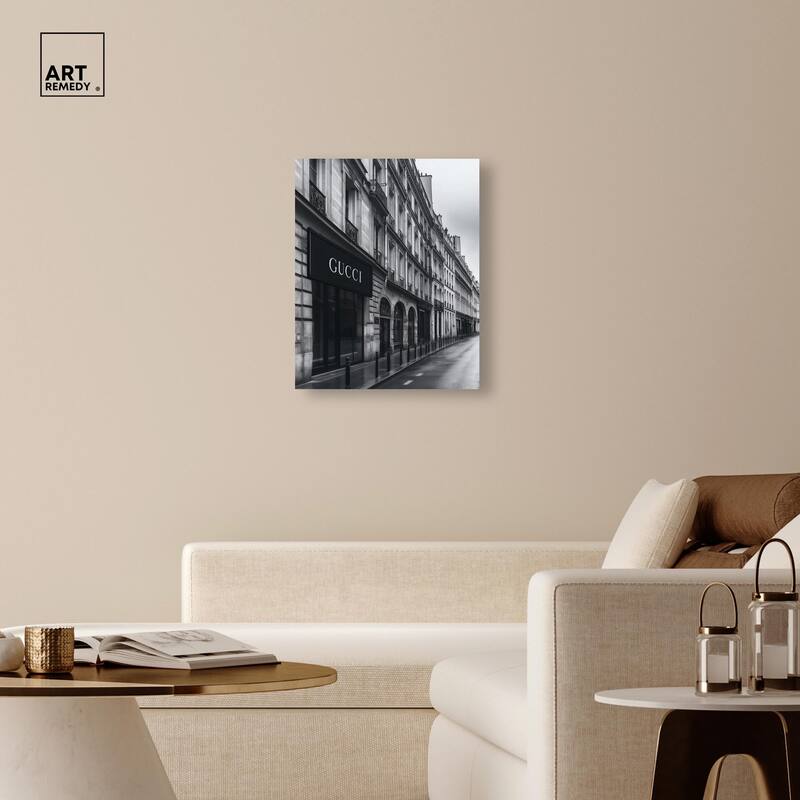Paris Love Canvas by Art Remedy, Gallery Wrapped
