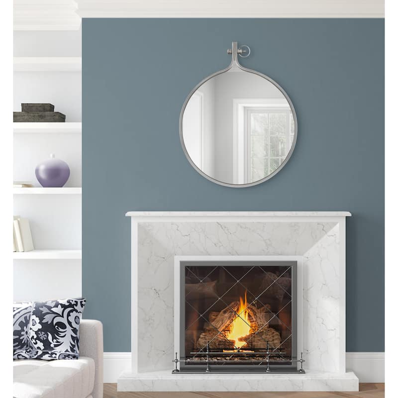 Kate and Laurel Yitro Round Wall Mirror