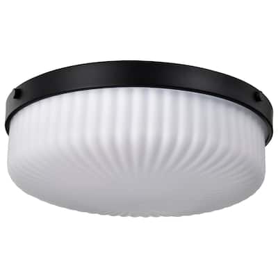 Nuvo Lighting 60/8648 Solara 3 Light 17" Wide Flush Mount Drum Ceiling