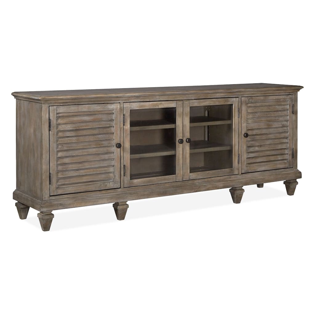 Magnussen Home Calistoga Dovetail Grey Large Console - 82"W x 18"D x 32"H