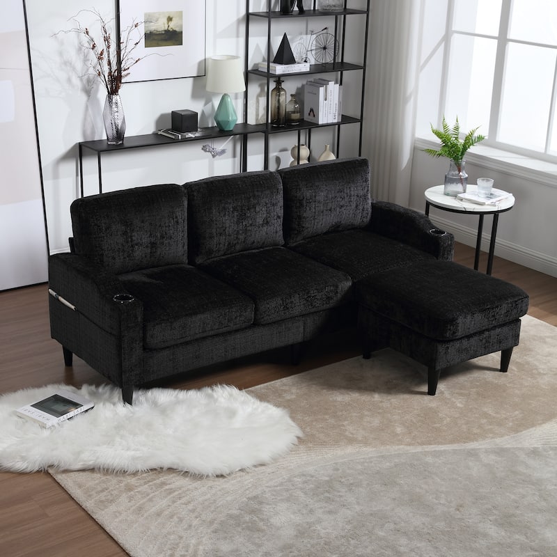 HOMEFUN storage sofa /Living room sofa cozy sectional sofa
