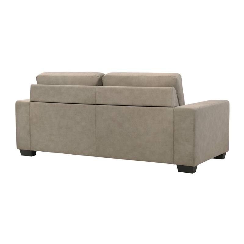 Yvonne 79" Modern Sofa Loveseat, Upholstered Couch with Removable Cushions