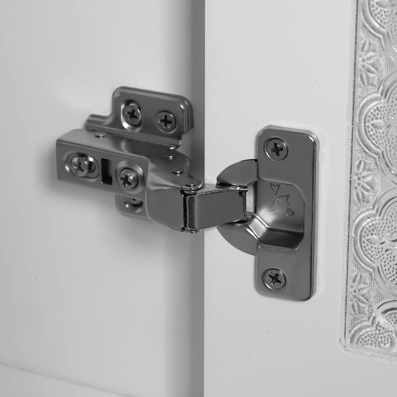 36-Inch Bathroom Vanity With Two Soft-Close Doors, Adjustable Shelves And Three Drawers