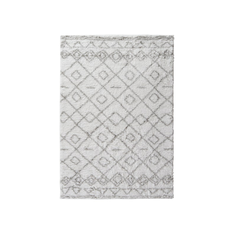 Nautica Puffy Safi White/Light Grey Rug