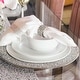 preview thumbnail 1 of 0, Sparkles Home Luminous Rhinestone Napkin Rings (Set of 4)