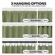 preview thumbnail 108 of 109, Deconovo Back Tab Blackout Curtains (2 Panel)