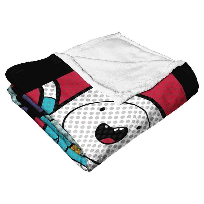 Cartoon Network Adventure Time Silk Touch Throw Blanket