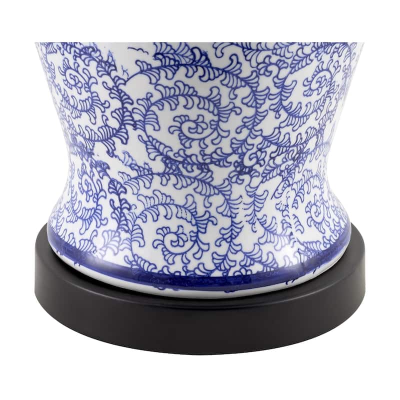 Livabliss Florezia Traditional Accent Table Lamp - 25"H x 14"W x 14"D