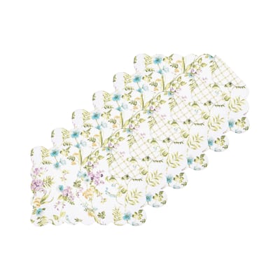 Carley Quilted Placemat Set 6
