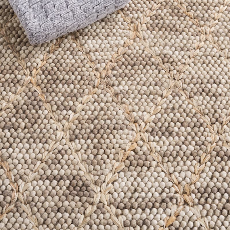 SAFAVIEH Handmade Natura Adorata Trellis Wool Rug