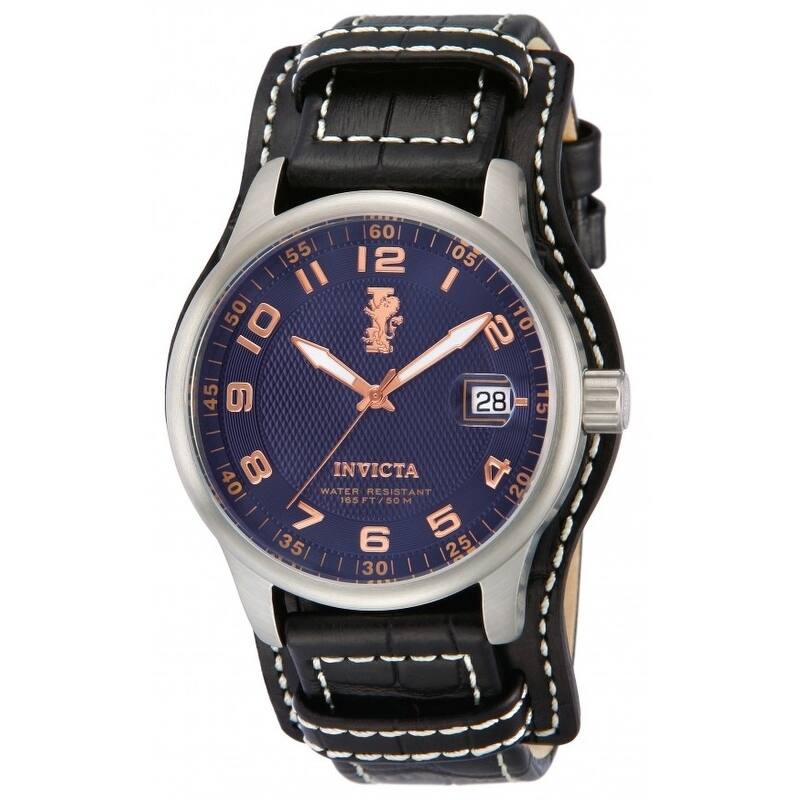 Invicta Men's 12972 I-Force Quartz Multifunction Blue Dial Watch