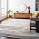 preview thumbnail 10 of 16, Livabliss Teddy Grey Abstract Modern Area Rug Grey - 11' 10" x 15'