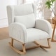 preview thumbnail 3 of 80, HOMYKA 28" Wide Rocking Chair for Nursery