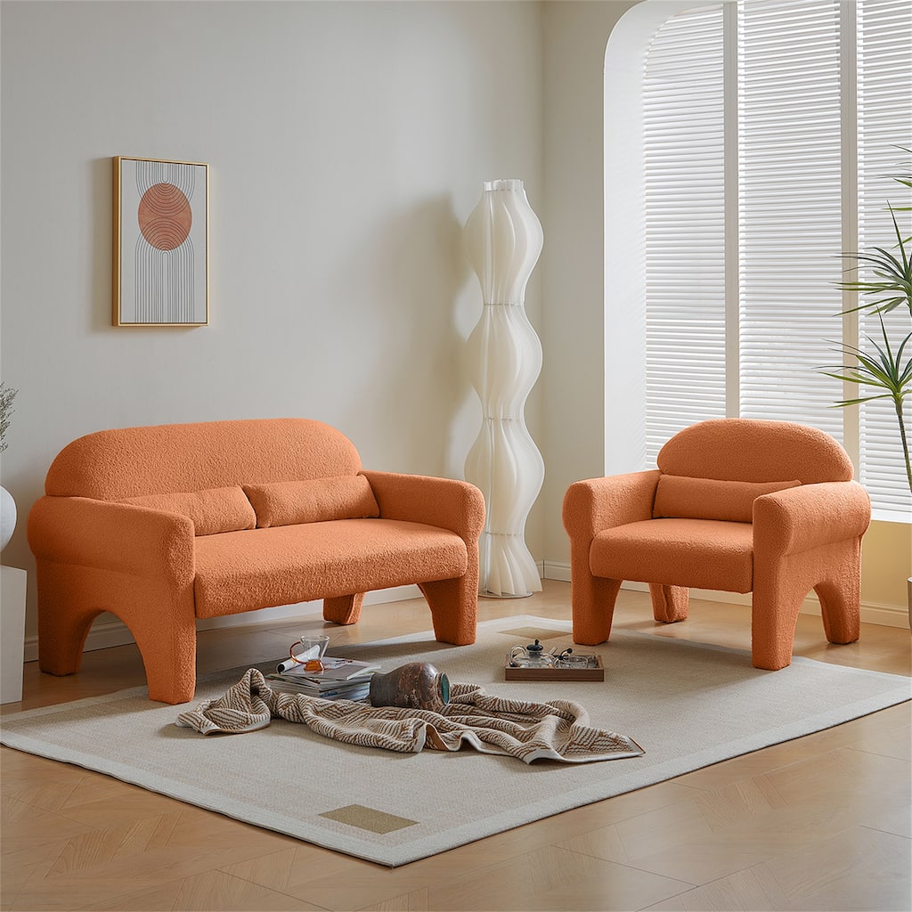 2 Piece Set Sofa Couch