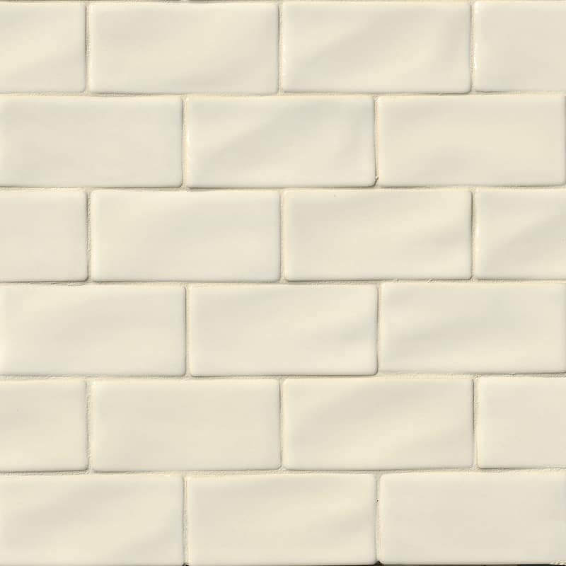 Ackland AKM-C-3X6TLG-CA 3" x 6" Ceramic and Porcelain Solid Wall Tile