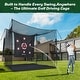 preview thumbnail 4 of 9, 10'x8'x6' Heavy Duty Haokelball Golf Practice Net Hitting Cage with Target Cloth & Carry Bag for Backyard, Indoor & Outdoor