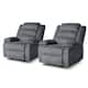 Option Corduroy Dark Gray 2 Set