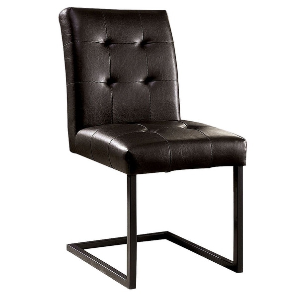 Cantilever leather dining chair 2025