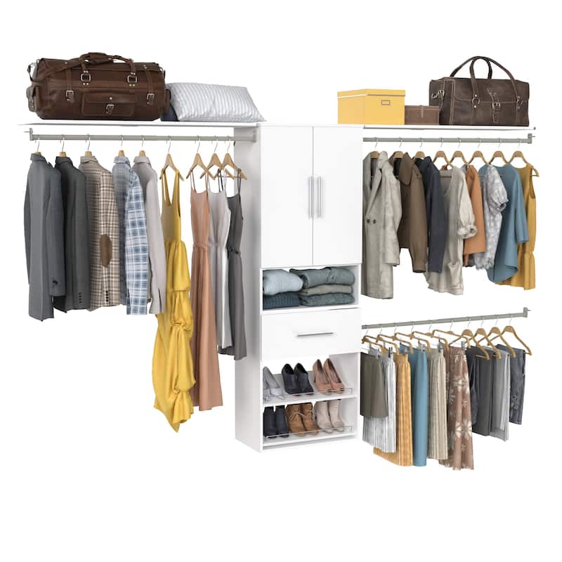 ClosetMaid SuiteSymphony Modern 1-Drawer Hanging Closet System