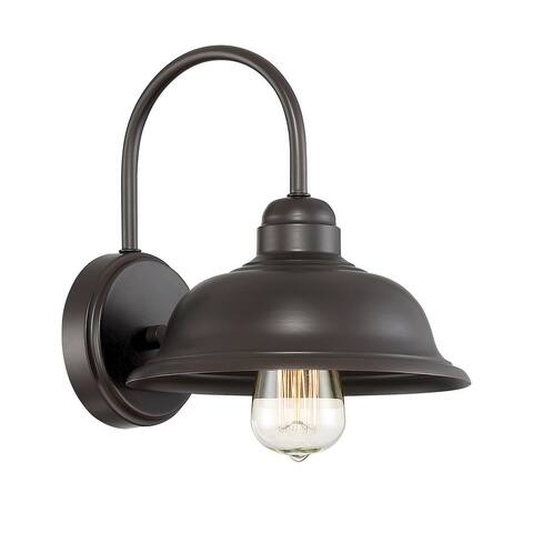Trade Winds Stonybrook Outdoor Wall Sconce in Oil Rubbed Bronze