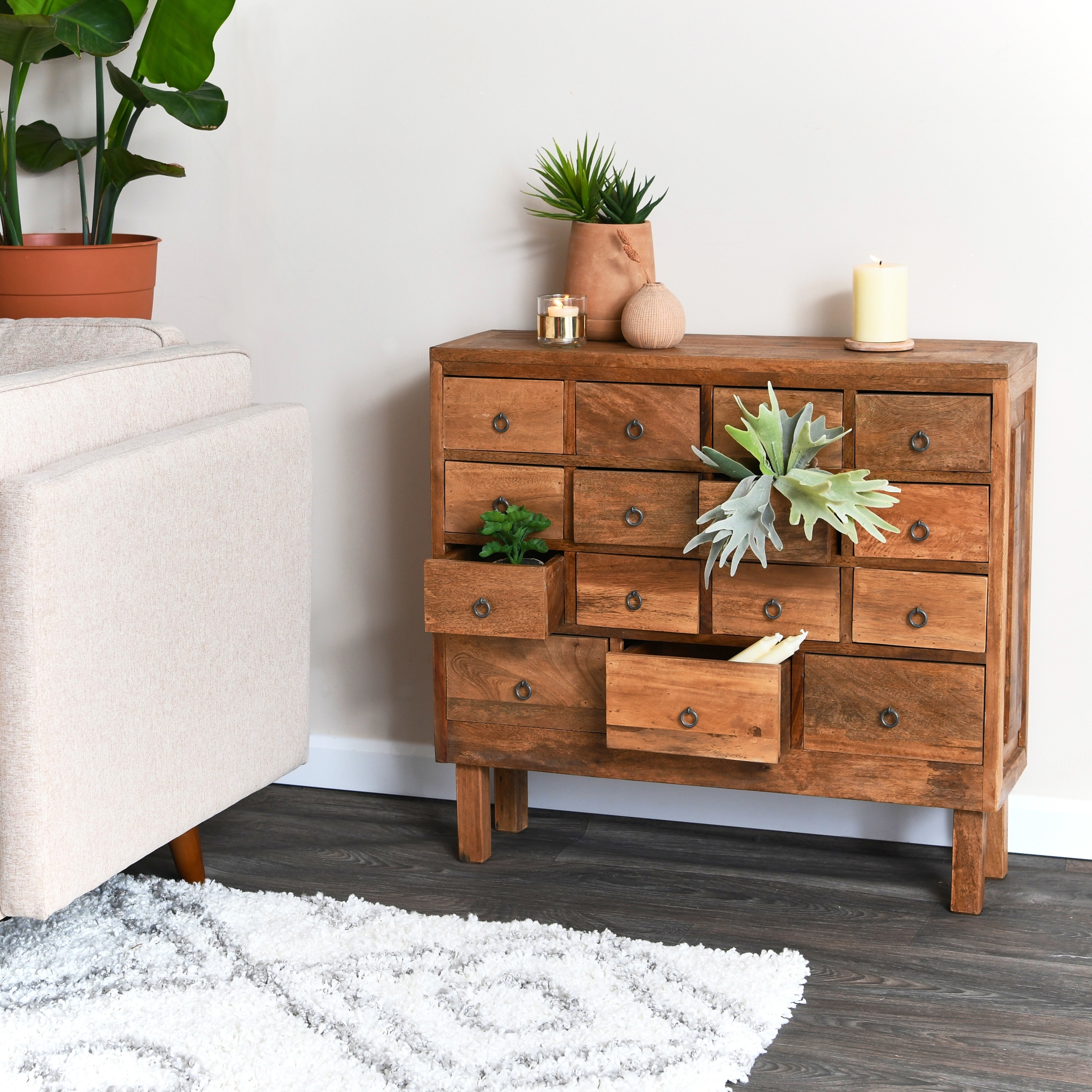 Apothecary hotsell console table